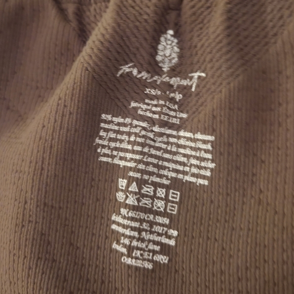 Free People Stylish Women's Bike Shorts Dark Brown- Variety Of Colors Available - Picture 2 of 5